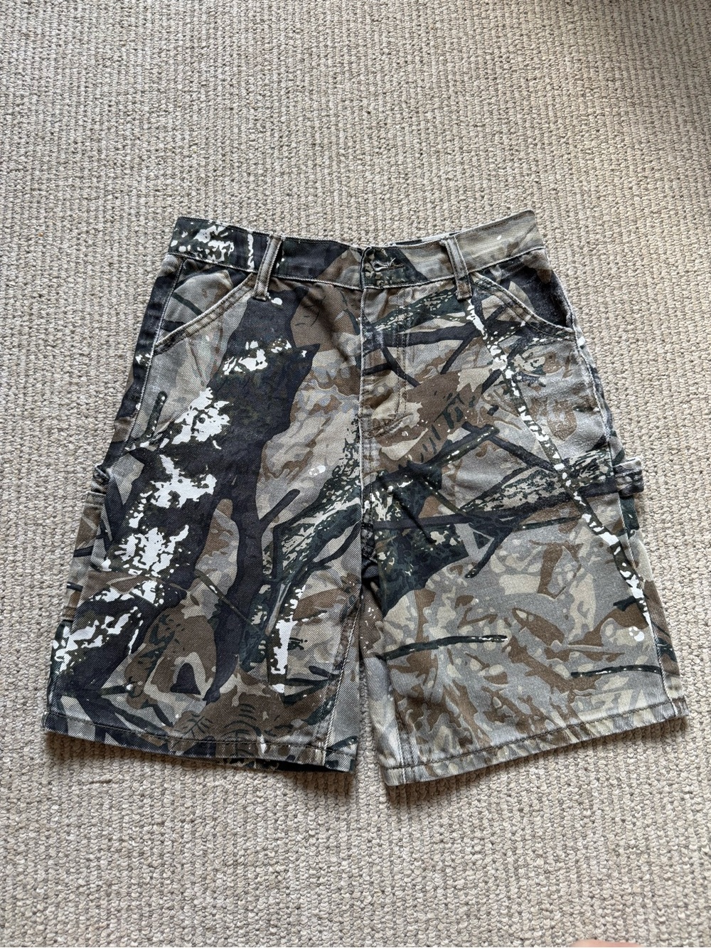 RSQ Boys Camouflage Cargo Jorts 16